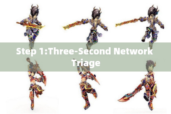 Step 1:Three-Second Network Triage