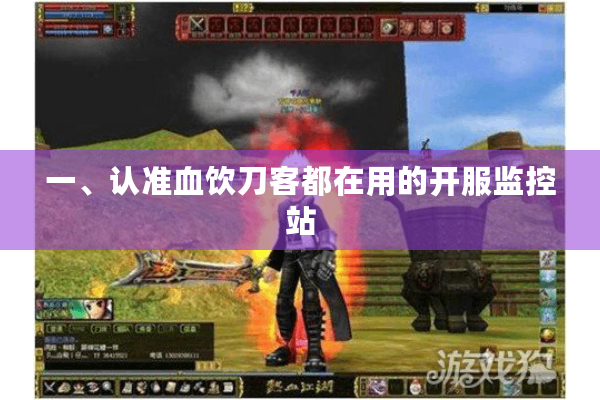 一、认准血饮刀客都在用的开服监控站