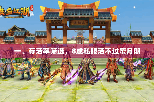一、存活率筛选,8成私服活不过蜜月期 一、存活率筛选,8成私服活不过蜜月期