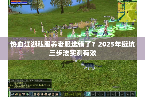 热血江湖私服养老服选错了？2025年避坑三步法实测有效