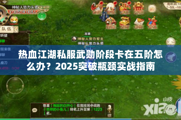 热血江湖私服武勋阶段卡在五阶怎么办?2025突破瓶颈实战指南 热血江湖私服武勋阶段卡在五阶怎么办?2025突破瓶颈实战指南