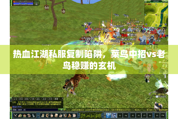 热血江湖私服复制陷阱，菜鸟中招vs老鸟稳赚的玄机