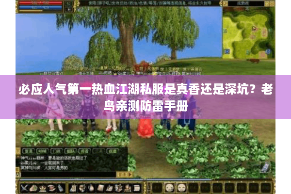 必应人气第一热血江湖私服是真香还是深坑？老鸟亲测防雷手册