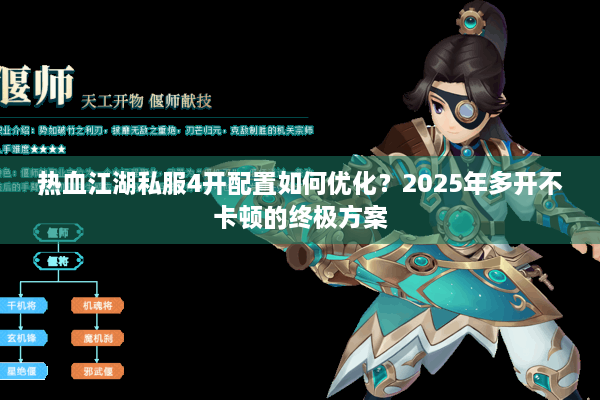 热血江湖私服4开配置如何优化？2025年多开不卡顿的终极方案