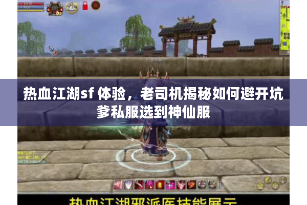热血江湖sf 体验，老司机揭秘如何避开坑爹私服选到神仙服