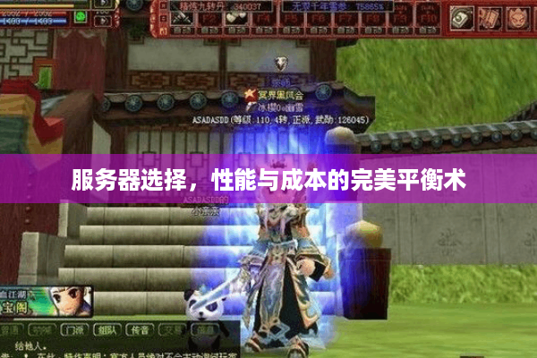 服务器选择，性能与成本的完美平衡术