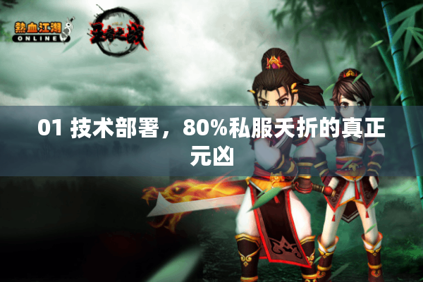 01 技术部署,80%私服夭折的真正元凶 01 技术部署,80%私服夭折的真正元凶