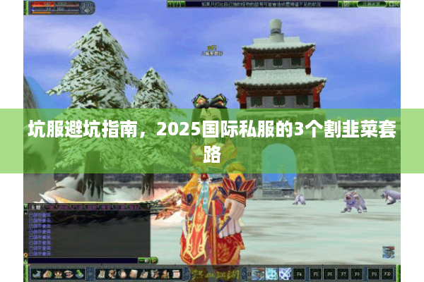 坑服避坑指南，2025国际私服的3个割韭菜套路