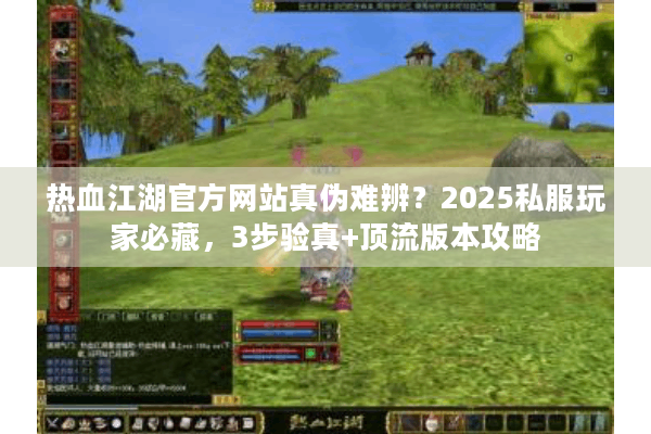 热血江湖官方网站真伪难辨？2025私服玩家必藏，3步验真+顶流版本攻略