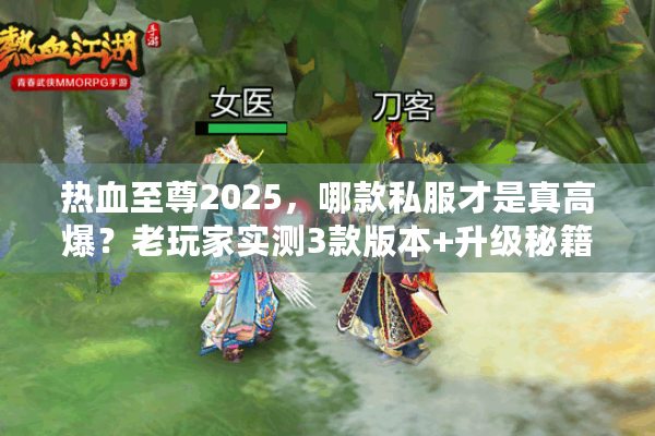 热血至尊2025，哪款私服才是真高爆？老玩家实测3款版本+升级秘籍