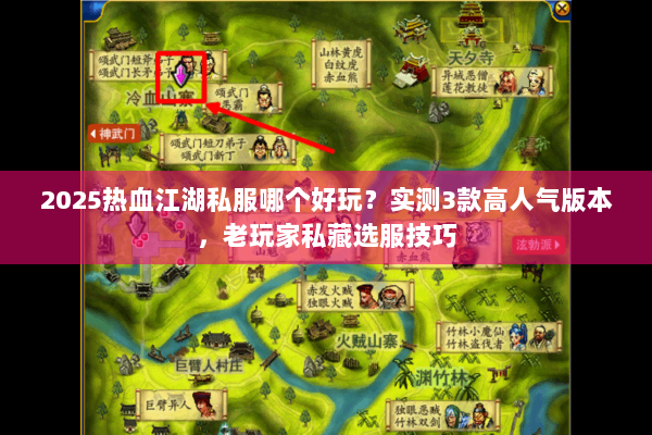 2025热血江湖私服哪个好玩？实测3款高人气版本，老玩家私藏选服技巧