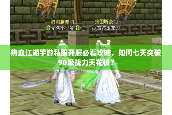 热血江湖手游私服开服必看攻略，如何七天突破90级战力天花板？