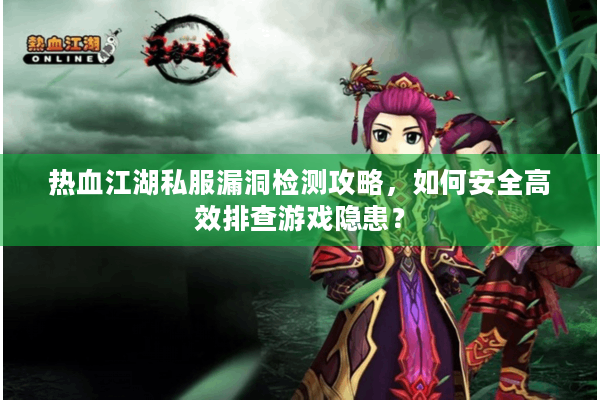 热血江湖私服漏洞检测攻略，如何安全高效排查游戏隐患？