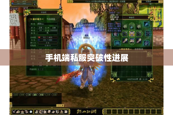 手机端私服突破性进展