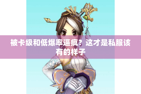 被卡级和低爆率逼疯?这才是私服该有的样子 被卡级和低爆率逼疯?这才是私服该有的样子