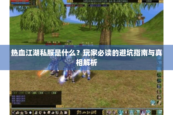 热血江湖私服是什么？玩家必读的避坑指南与真相解析
