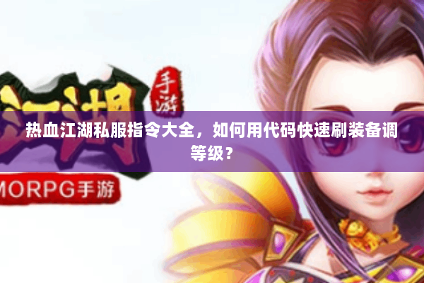 热血江湖私服指令大全，如何用代码快速刷装备调等级？